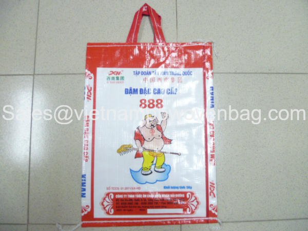 polypropylene bags with handles