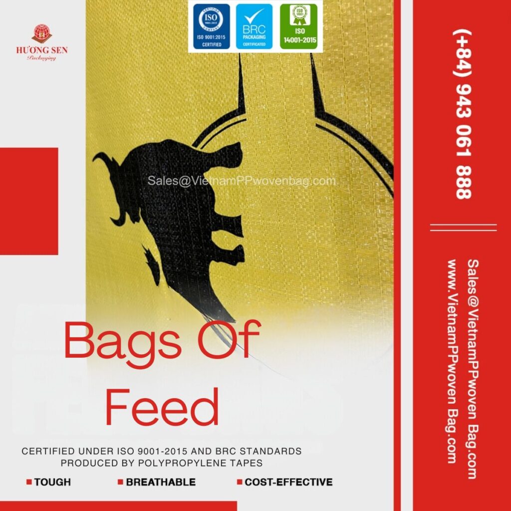 bags of feed